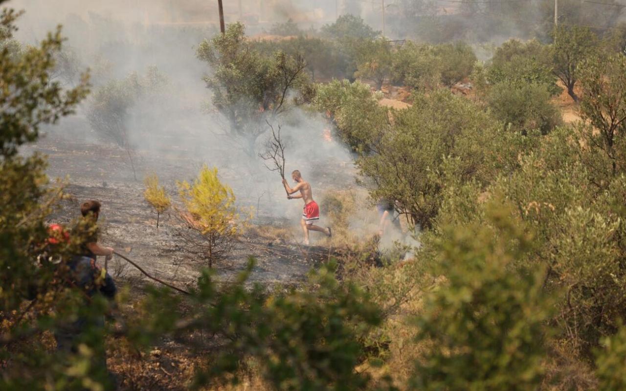 Φωτιά στη Φυλή