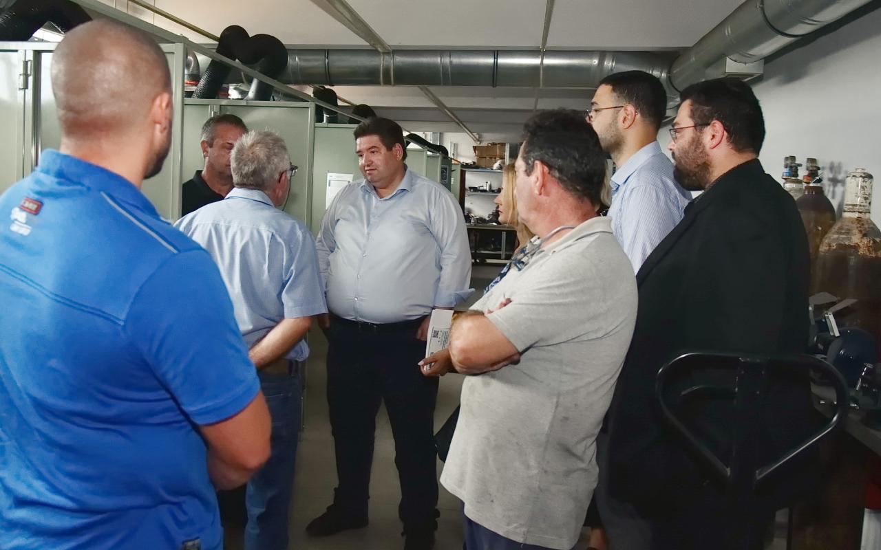 Μ. Καραμαλάκης: Επιθυμούμε γόνιμη και εποικοδομητική συνεργασία με τις Τεχνικές Σχολές Ηρακλείου
