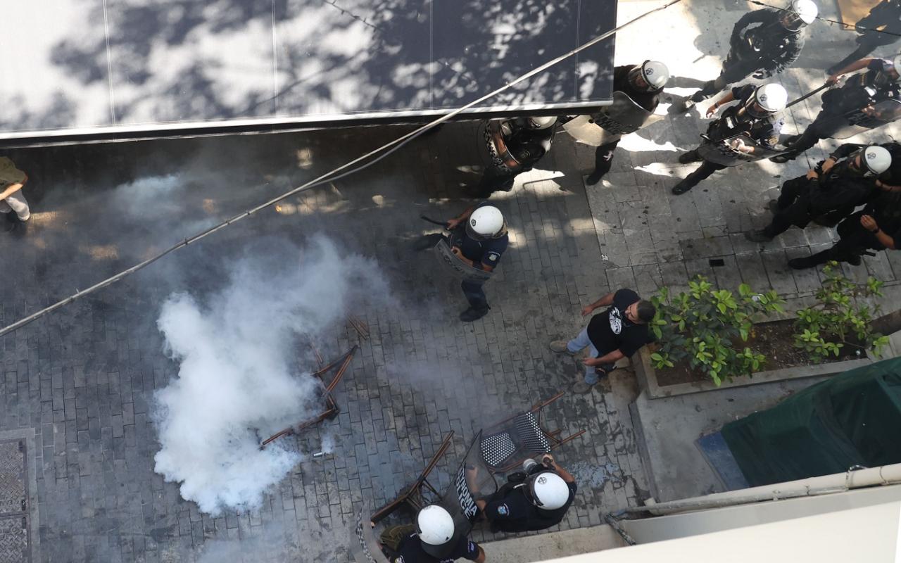 αστυνομία αντιεξουσιαστές