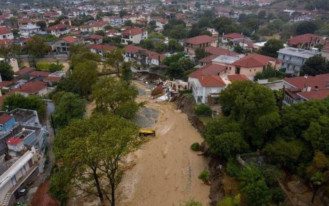 πλημμύρα Θεσσαλία 