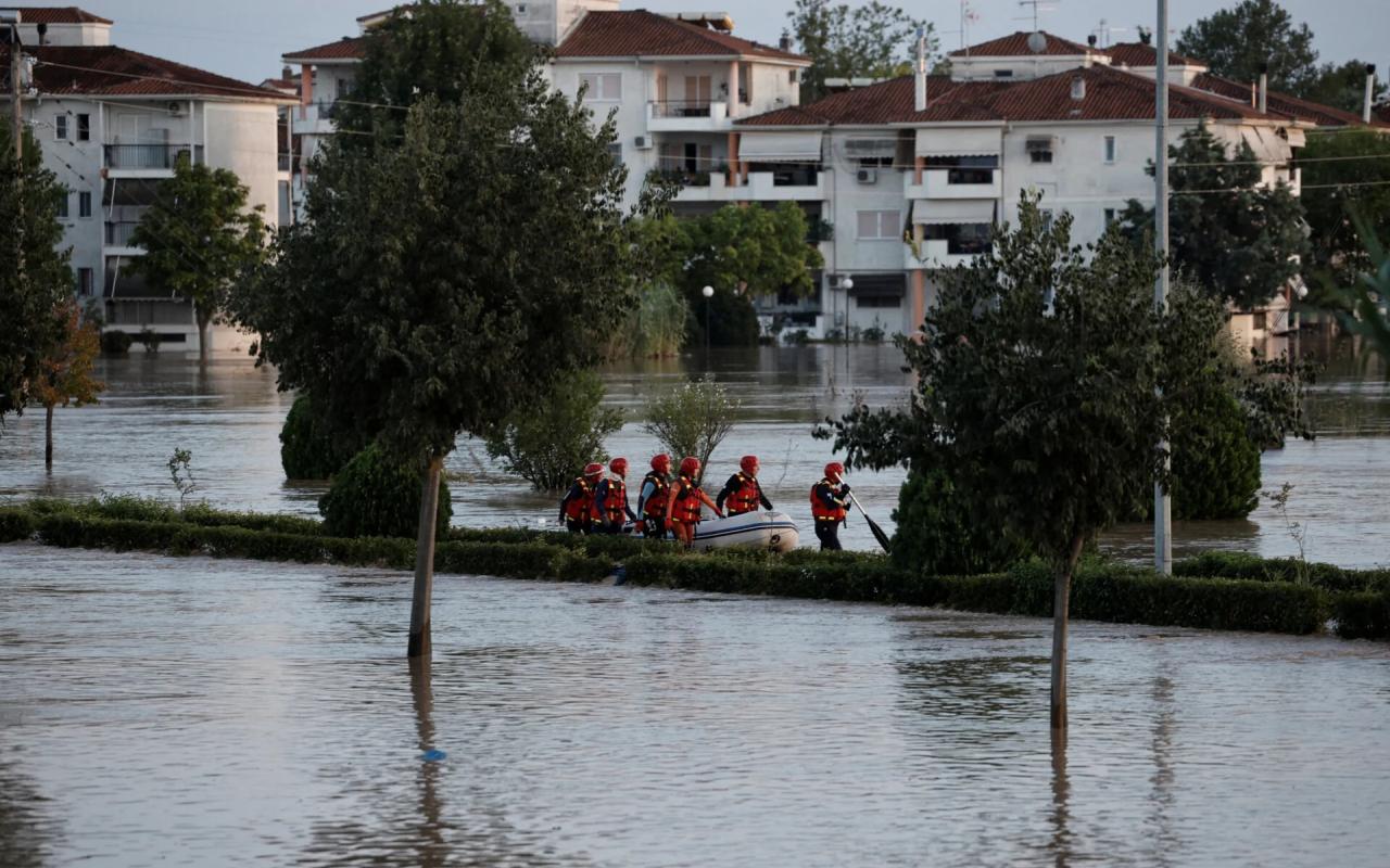 λάρισα πλημμύρες