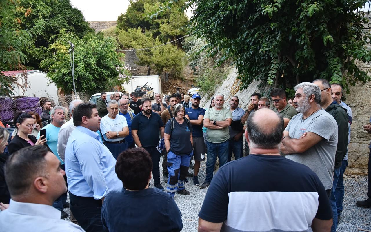 Μιχάλης Καραμαλάκης: Μέλημά μας η στελέχωση του δήμου Ηρακλείου με προσωπικό