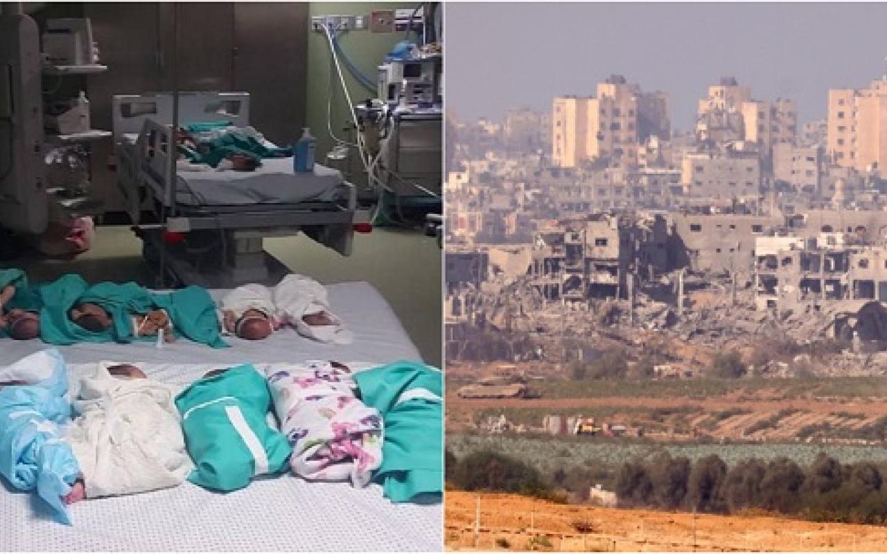 Γάζα νοσοκομείο μωρά