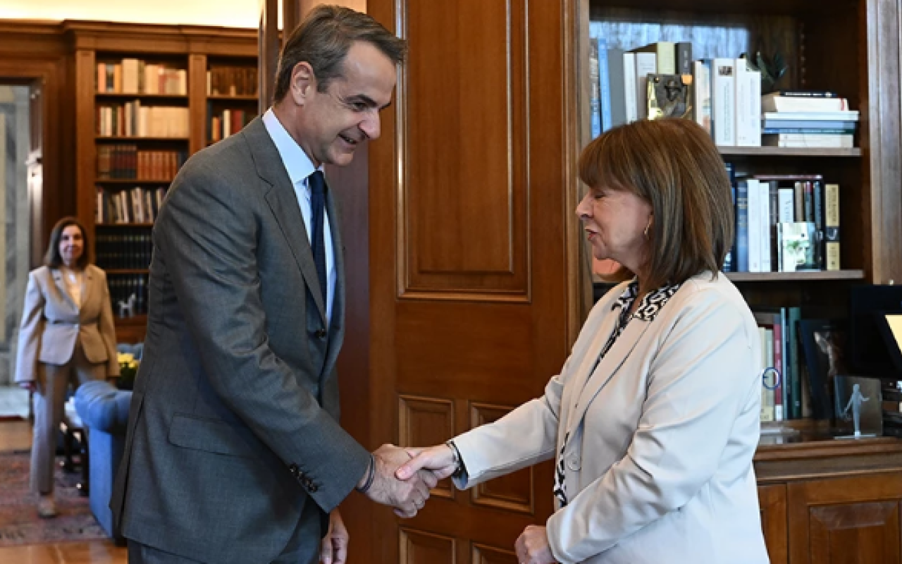 Ο Κυριάκος Μητσοτάκης θα συναντηθεί με την Πρόεδρο της Δημοκρατίας