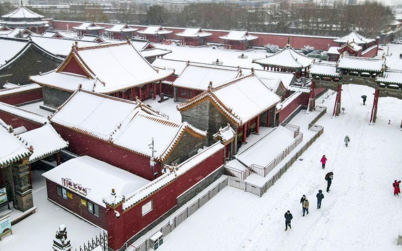 Πεκίνο - Χιονόπτωση 