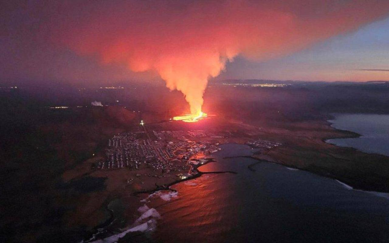 Ισλανδία - έκρηξη ηφαιστείου 