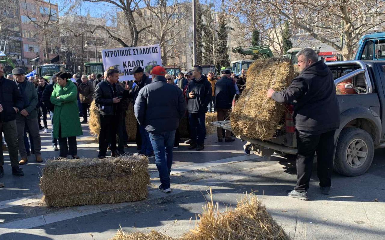 αγρότες Λάρισα