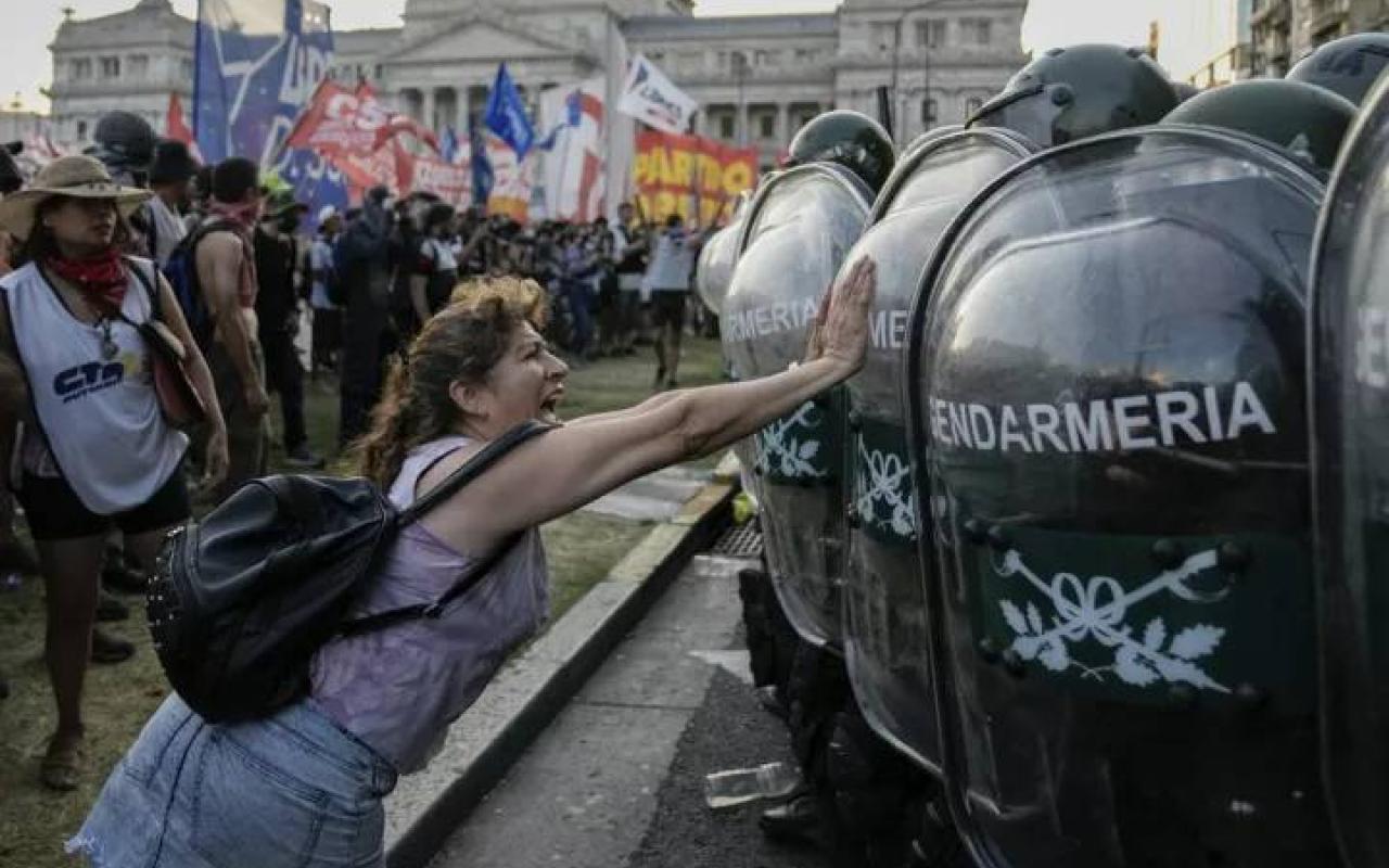 Αργεντινή - διαμαρτυρία 