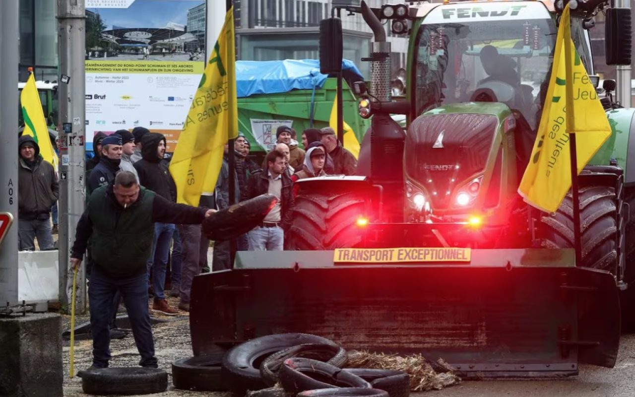 αγροτες βρυξελες