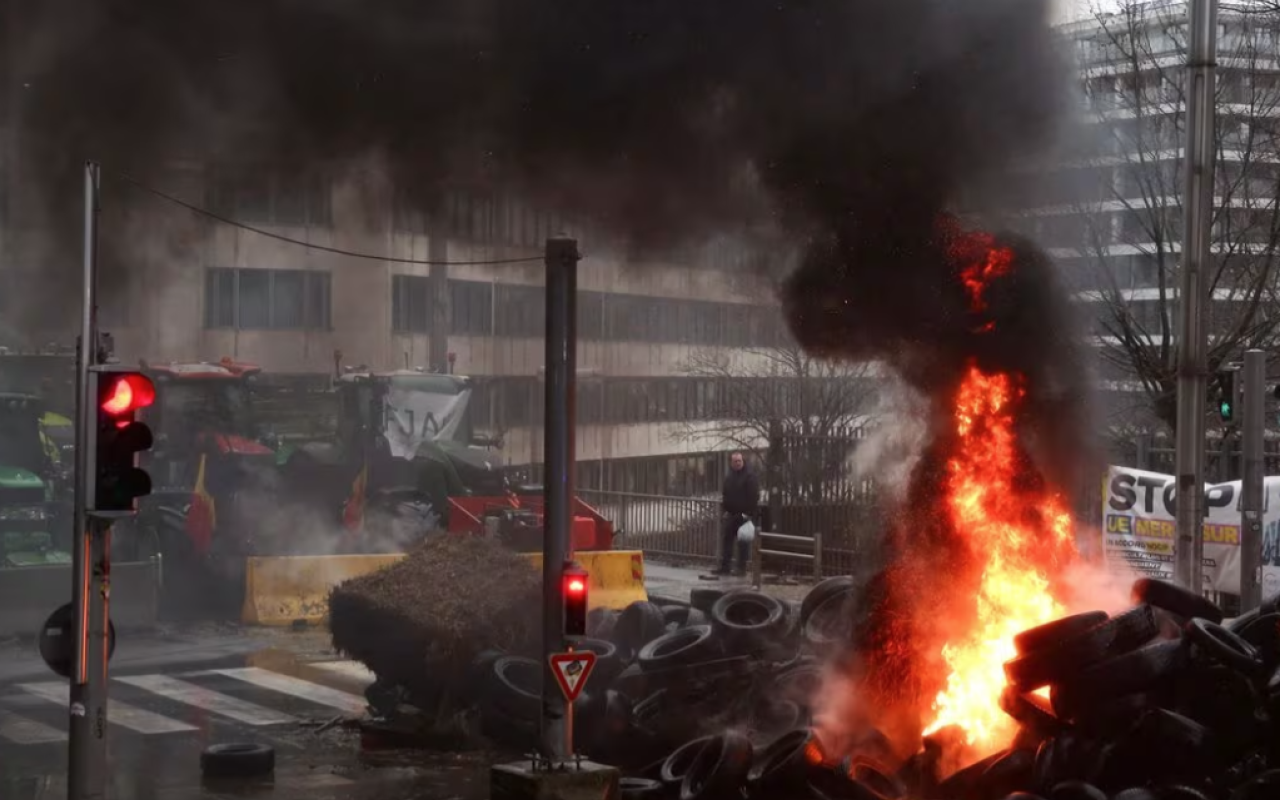 αγροτες βρυξελες