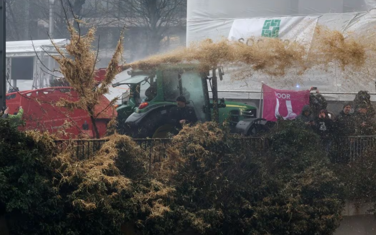 αγροτες βρυξελες