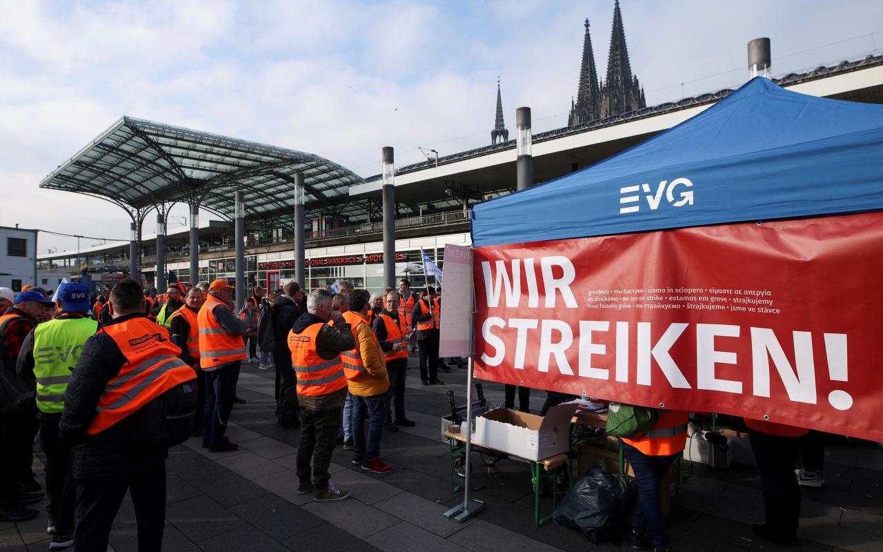 απεργία μηχανοδηγών στη Γερμανία