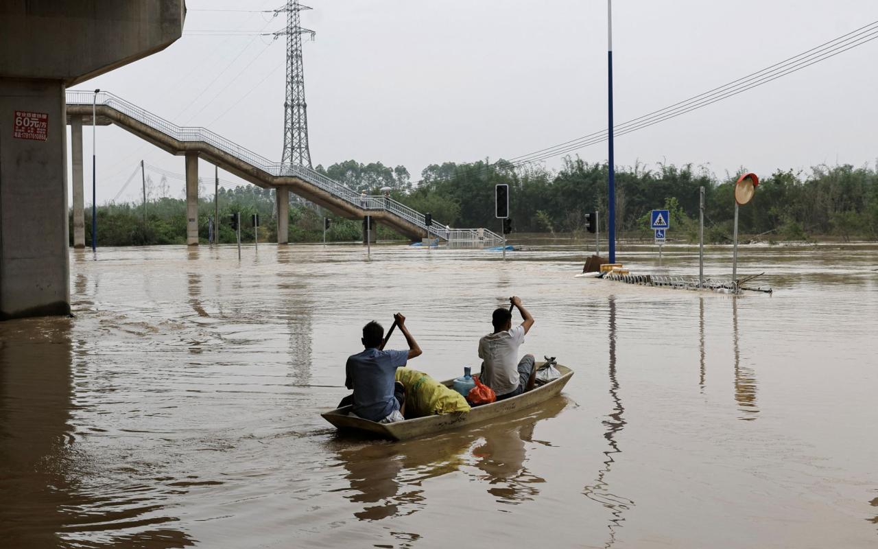 Κίνα - πλημμύρες 