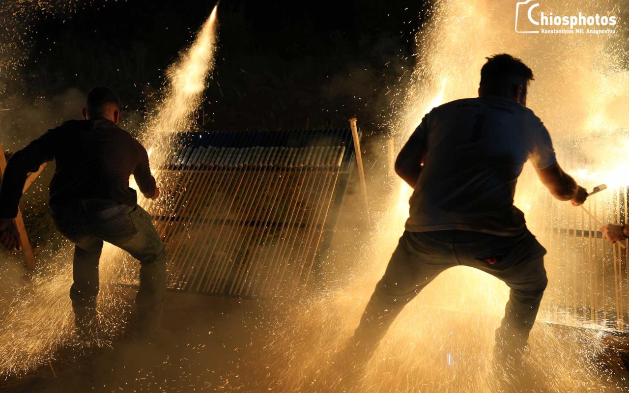 χίος ρουκετοπόλεμος