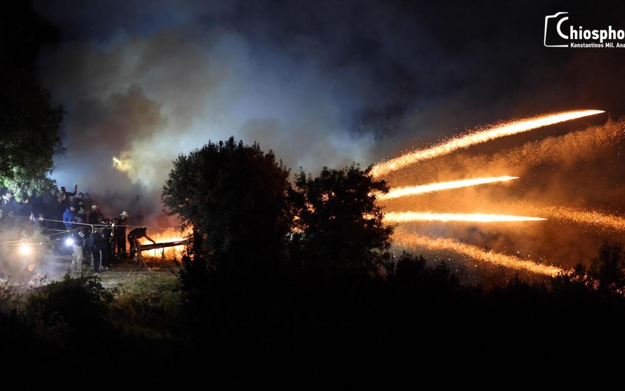 χίος ρουκετοπόλεμος