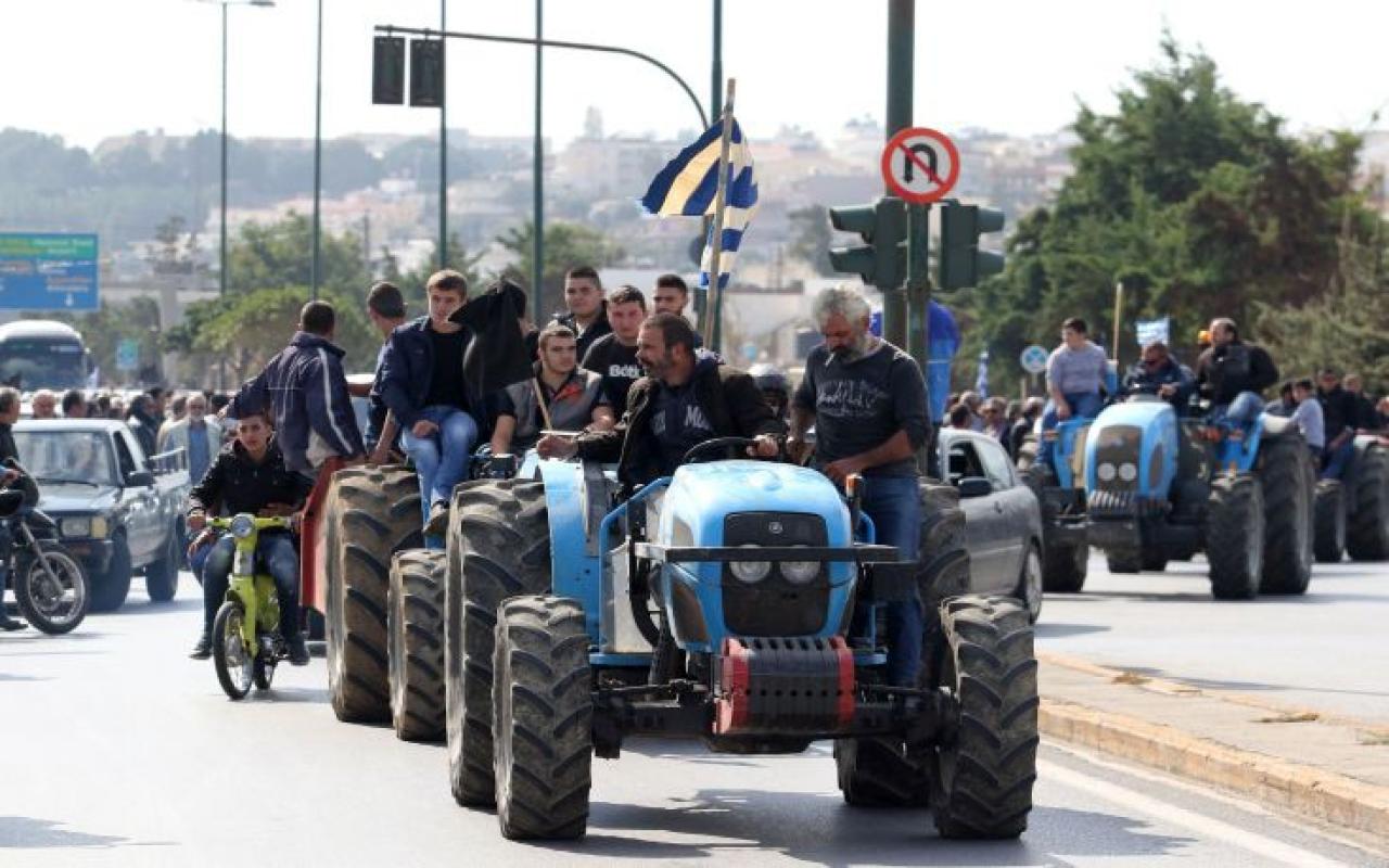 αγρότες τρακτερ