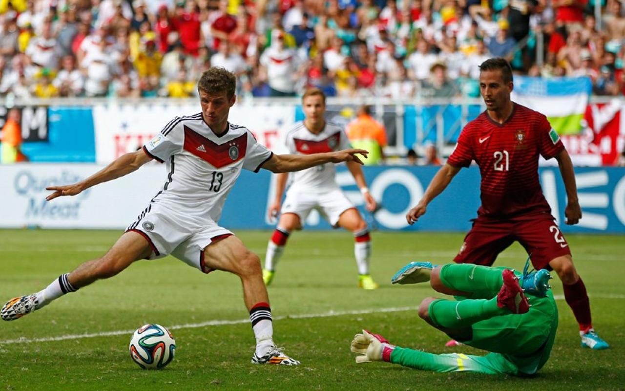 Πάρτι της Γερμανίας ,4-0 την Πορτογαλία