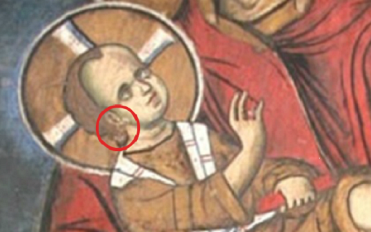Γιατί ο Χριστός απεικονίζεται ως μωρό φορώντας σκουλαρίκι.png