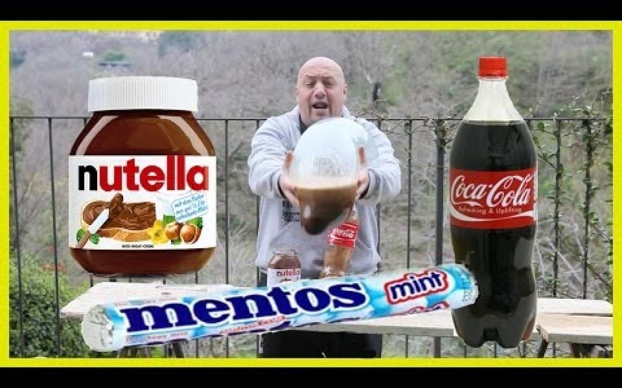 Τι συμβαίνει όταν η Nutella συναντά την Coca Cola, το Durex και τις Mentos