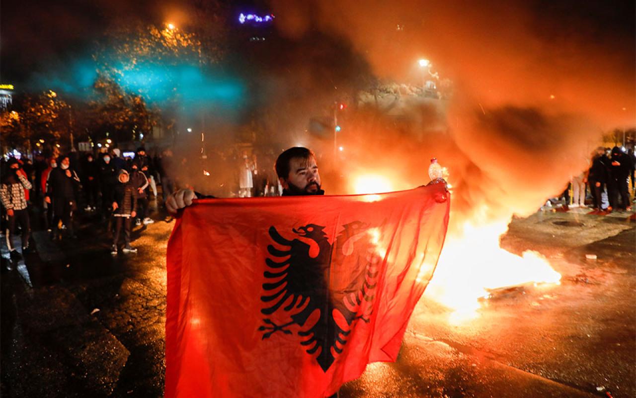 Αλβανία διαδηλώσεις