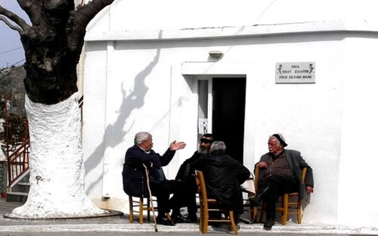 κρήτη καφενείο