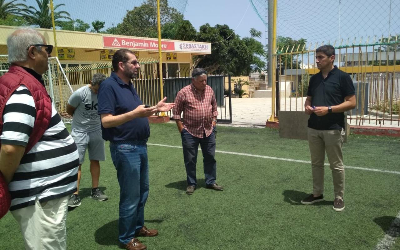 Στο Μαρτινέγκο ο Υφυπουργός Αθλητισμού Λευτέρης Αυγενάκης