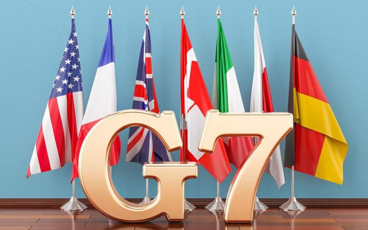 Οι υπουργοί Οικονομικών  G7