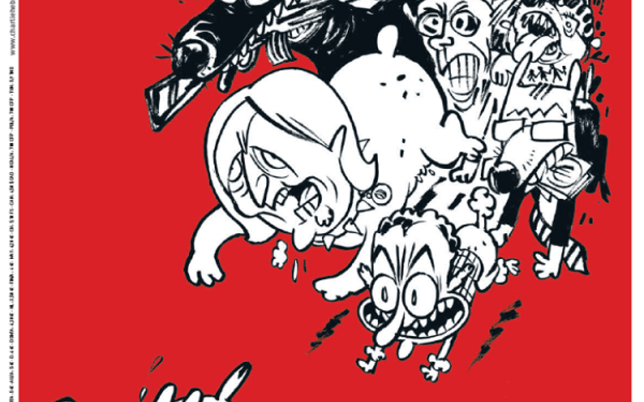 Αυτό είναι το πρωτοσέλιδο του Charlie Hebdo που κυκλοφορεί την Τετάρτη