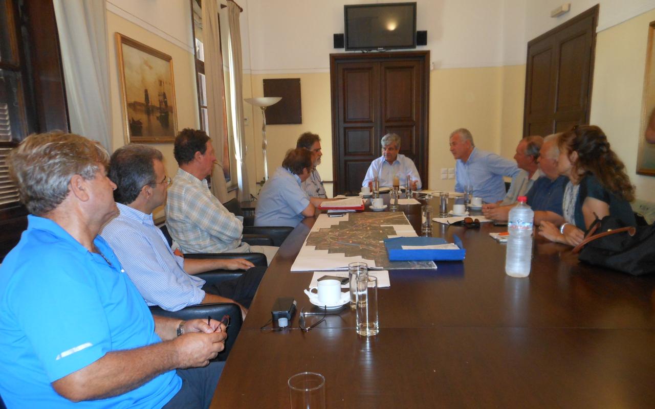 Συνάντηση ΟΑΚ-δήμου Αγίου Νικολάου για έργα στο δήμο