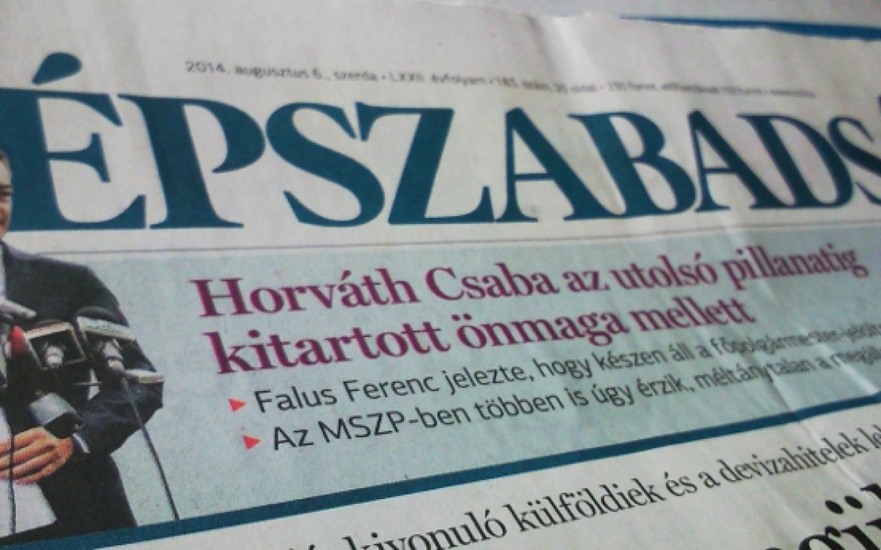 εφημερίδα αντιπολίτευσης ουγγαρία