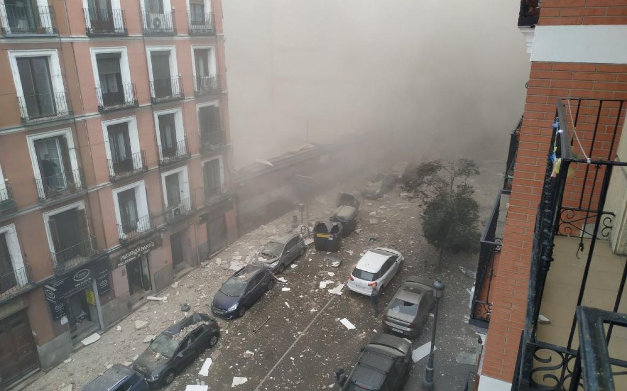 έκρηξη στη Μαδρίτη