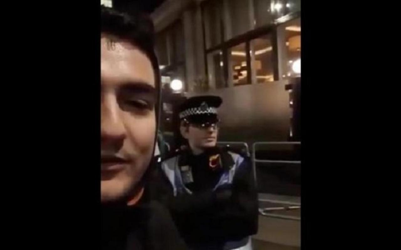 Έλληνας βρίζει αστυνομικό στο Λονδίνο 