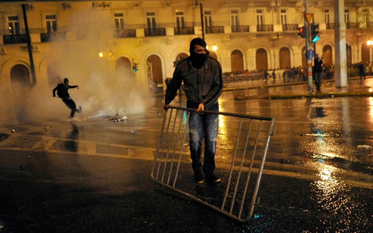 Ελεύθερη με περιοριστικούς όρους η φοιτήτρια που συνελήφθη στα επεισόδια στο κέντρο του Ηρακλείου