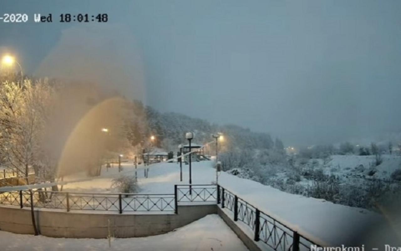 χιονόπτωση στο Νευροκόπι 
