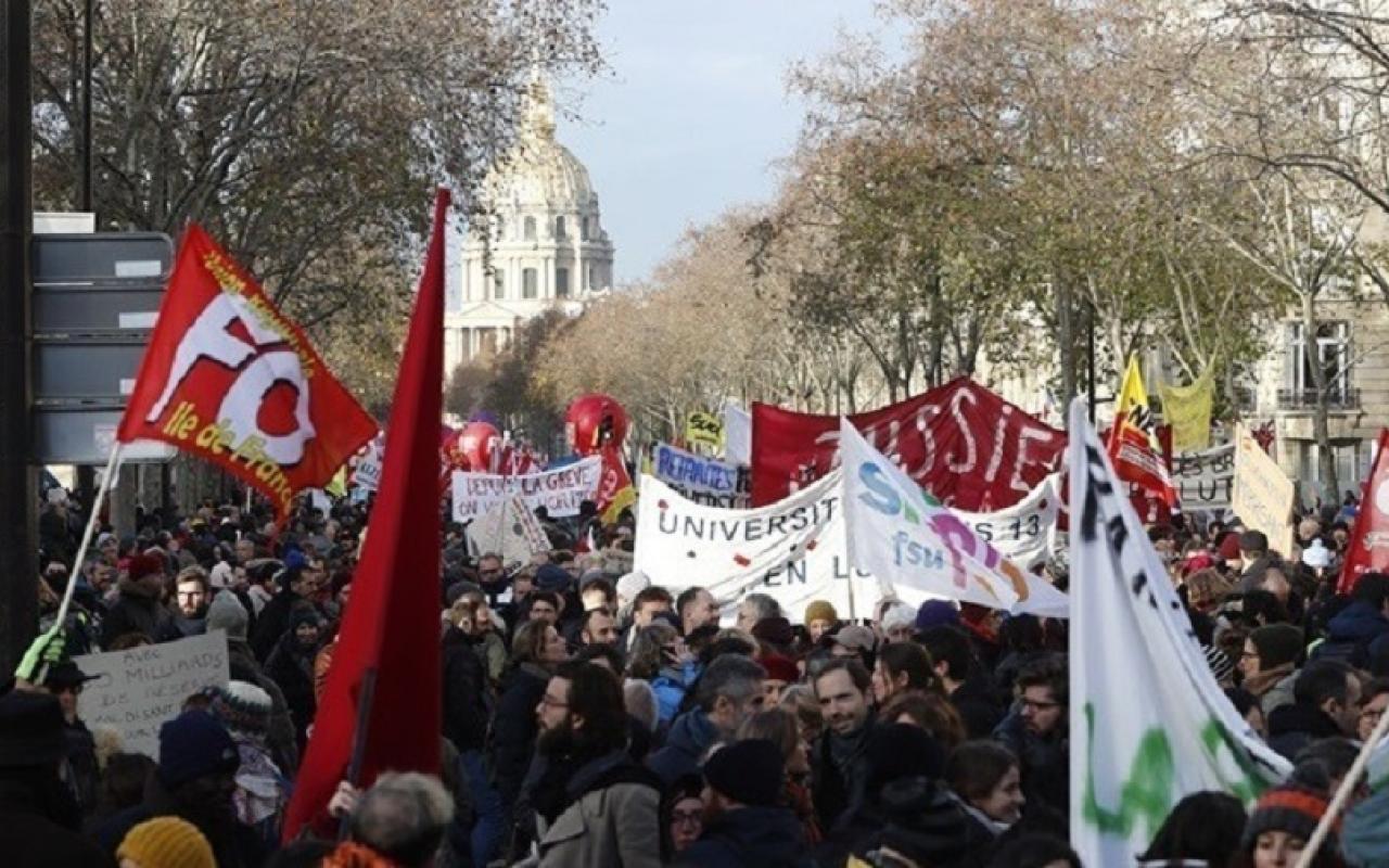 Διαδηλώσεις στη Γαλλία