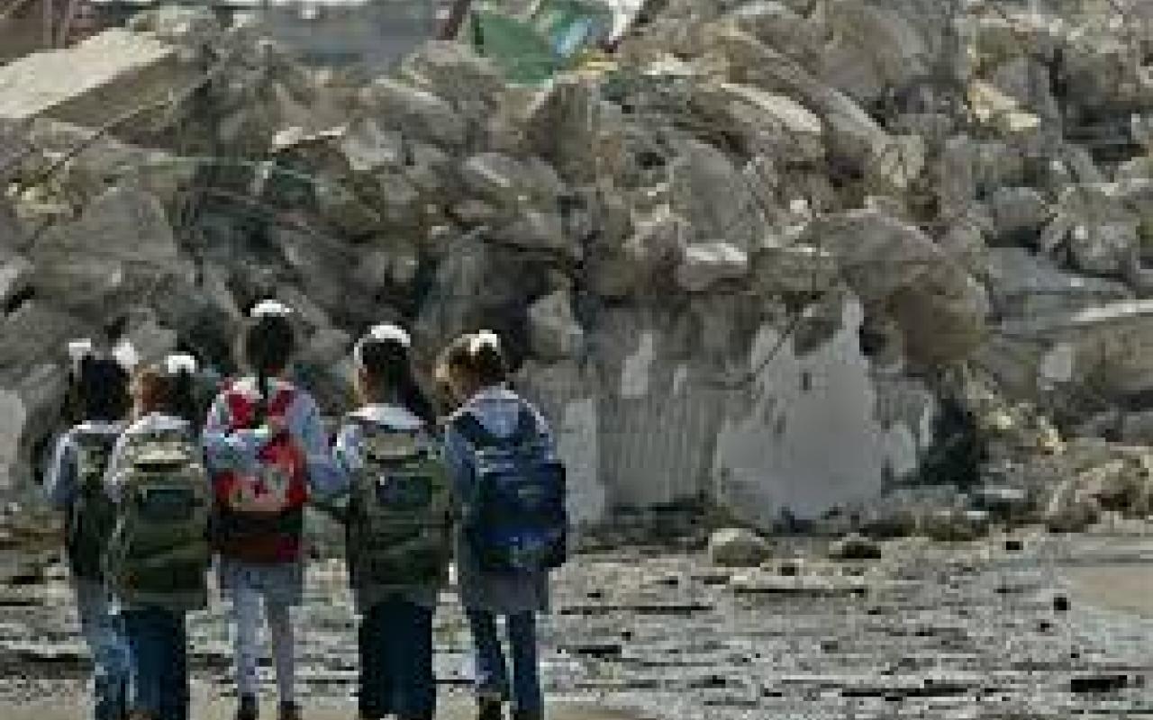 Προμήθειες της UNICEF για την επιστροφή των παιδιών της Γάζας στο σχολείο 