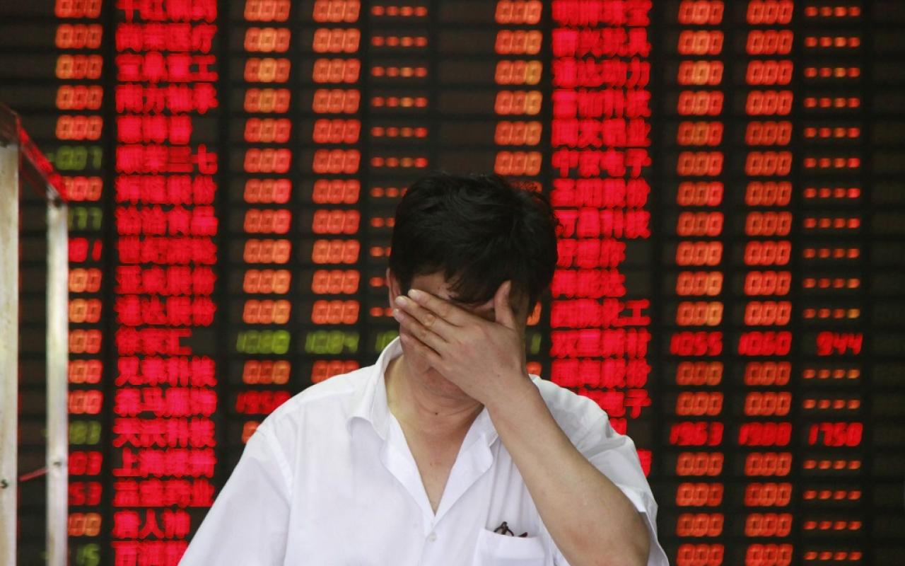 πτώση στο χρηματιστήριο Κίνας