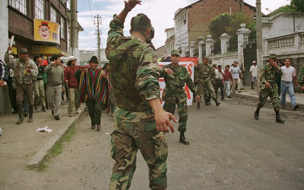 ισημερινός διαμαρτυρίες