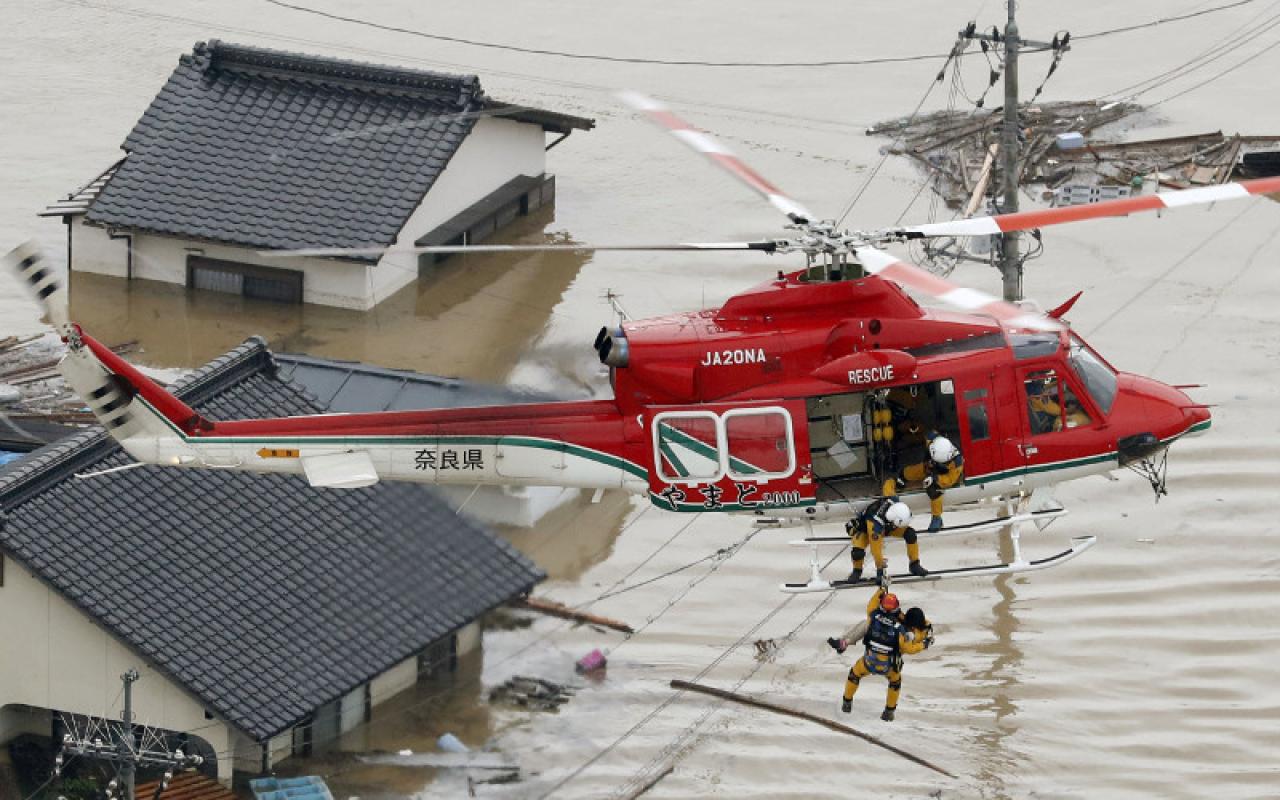 ιαπωνία πλημμύρες