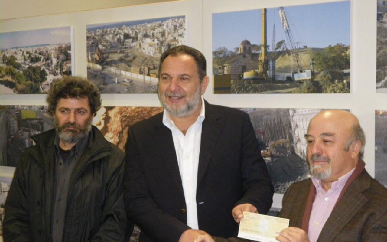 Ποδαρικό με χρηματοδότηση 3 εκατ. για το Πολιτιστικό Κέντρο από το Δήμαρχο Ηρακλείου 