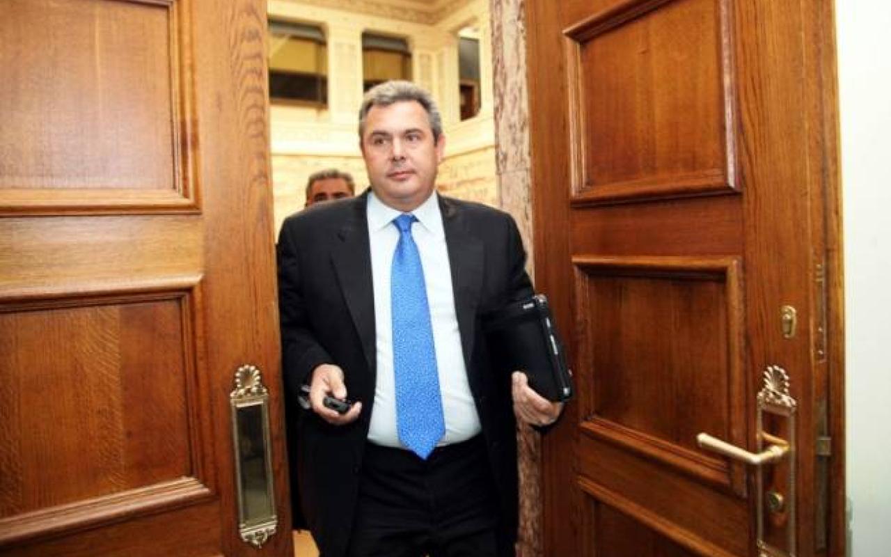 Σύγκλιση του Συμβουλίου πολιτικών αρχηγών για την Κύπρο ζητά ο Π. Καμμένος