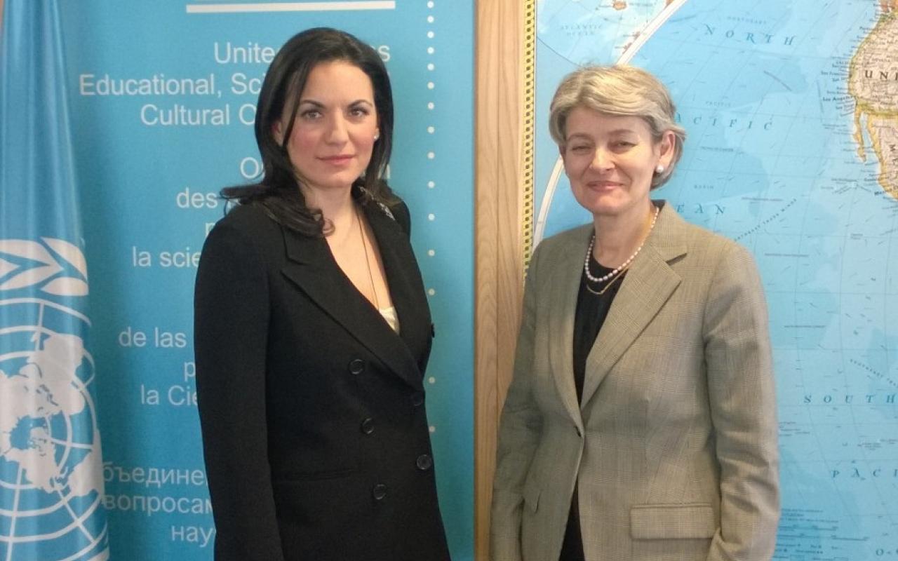 Η Όλγα Κεφαλογιάννη για την UNESCO στο Παρίσι