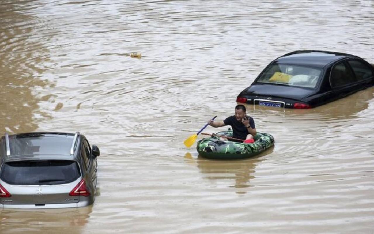 κίνα πλημμύρες
