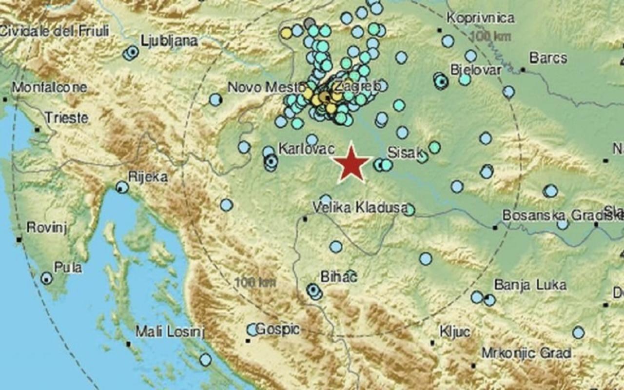 σεισμός κροατία