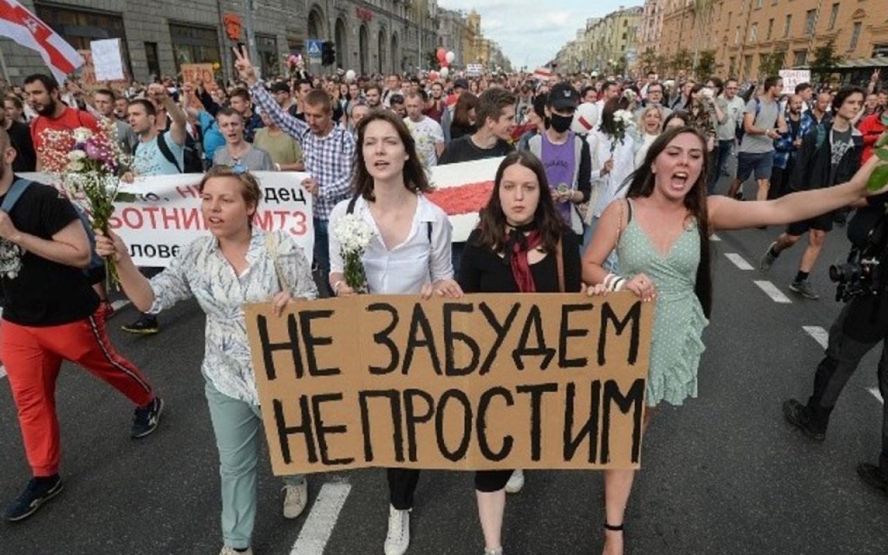λευκορωσία διαδηλώσεις