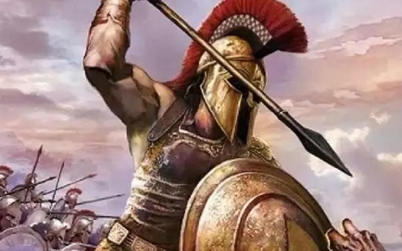 αρχαιος ελληνας πολεμιστης