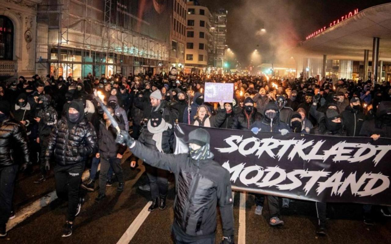 Δανία διαδηλώσεις κορωνοϊός