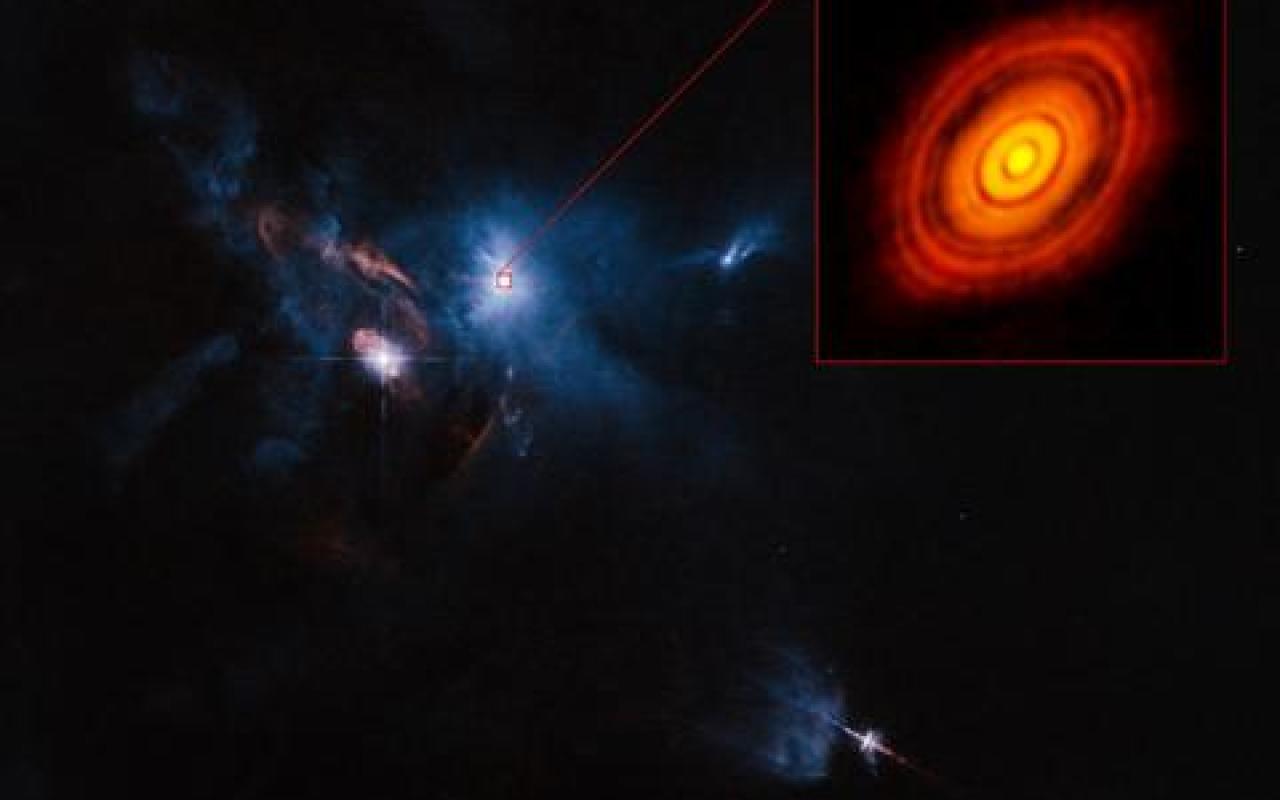 Η δημιουργία ενός αστεριού με τα... μάτια του τηλεσκοπίου