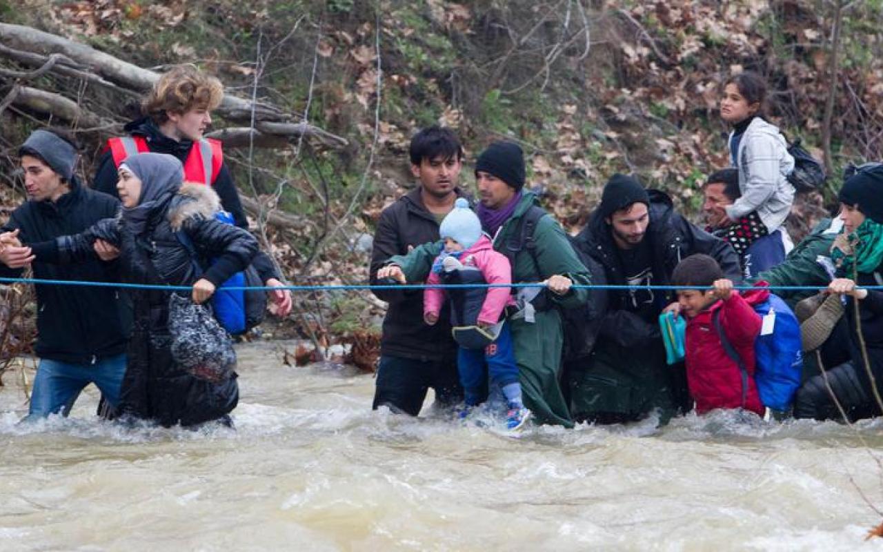 προσφυγες,ποταμι
