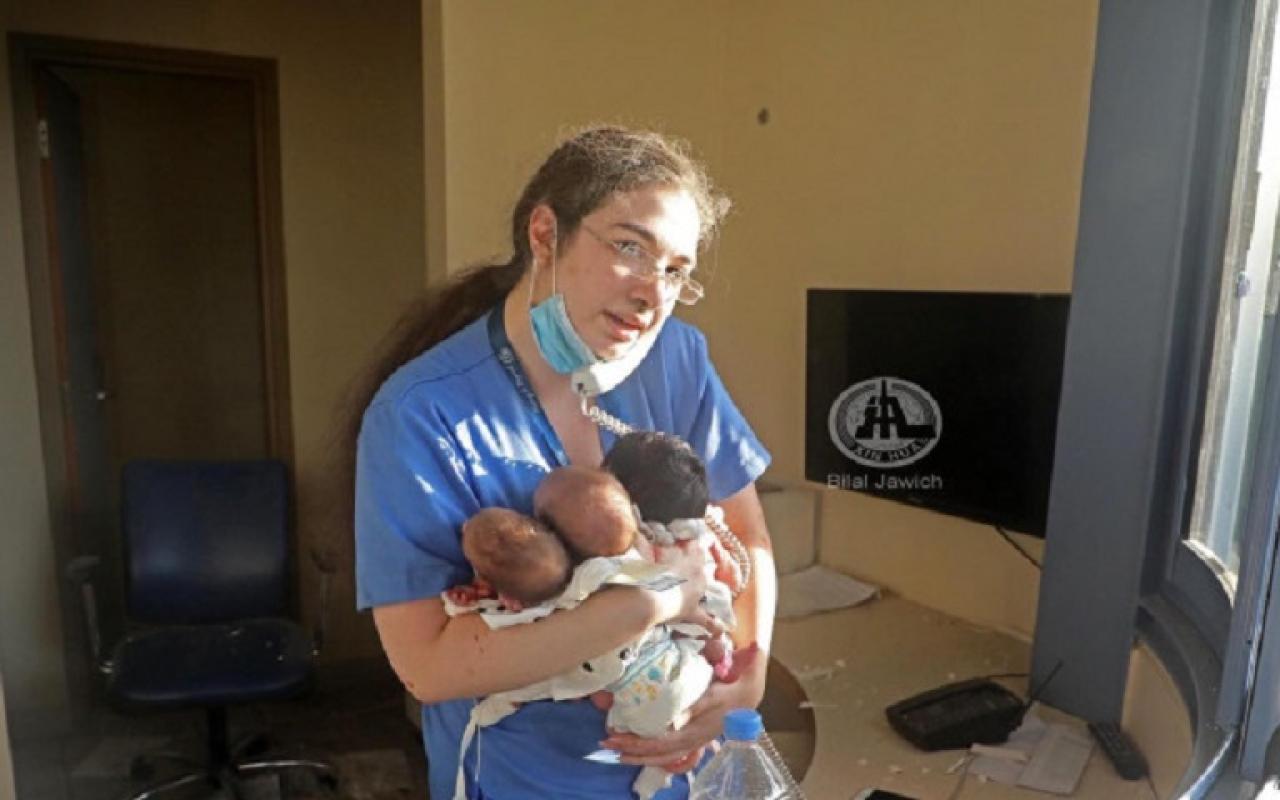 Η νοσηλεύτρια που έσωσε τα μωρά - Βηρυτός